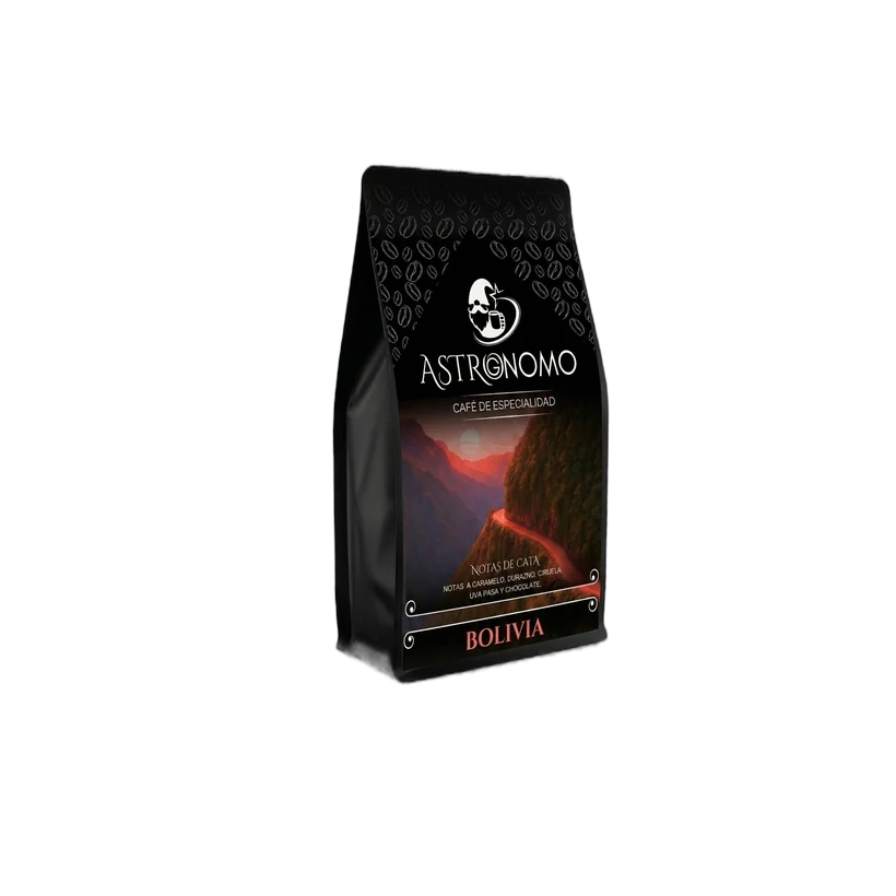 Bolsa de café Astrognomo origen Bolivia Sud Yungas